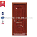 Puerta de casa puerta de dormitorio barato, diseño de puerta de madera barata